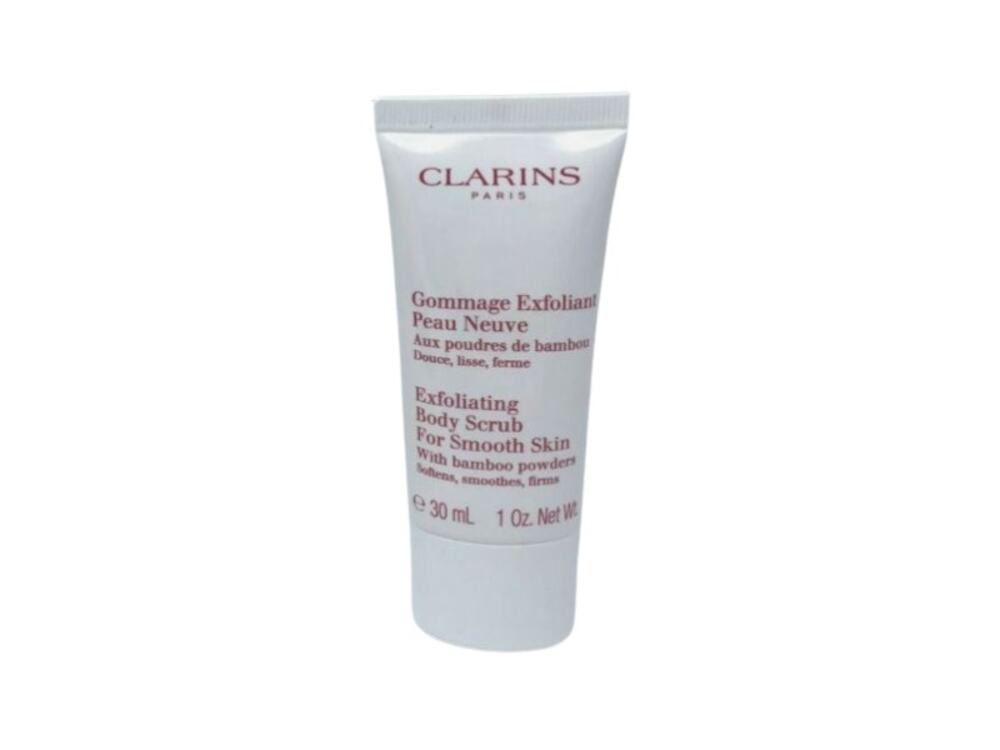 Clarins Exfoliating Body Scrub For Smooth Skin, Bamboo Powders, 1 fl oz/30 mL